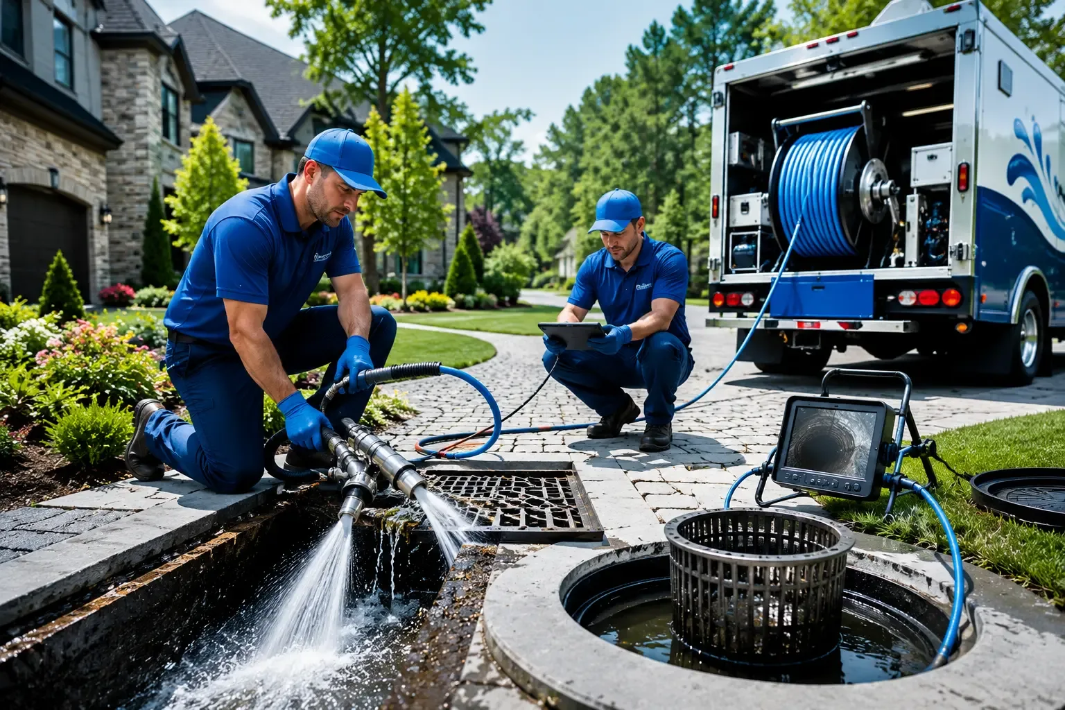 Local outdoor drain cleaning professionals in Sutter, IL
